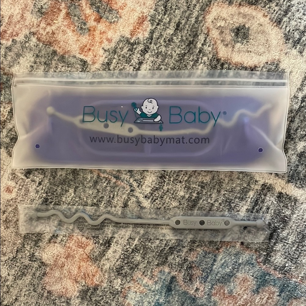 Busy Baby Mat with attachments